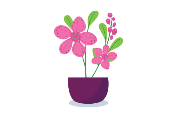 Boho Color Floral Plant Illustration-08: A Versatile Graphic for Content Publishing