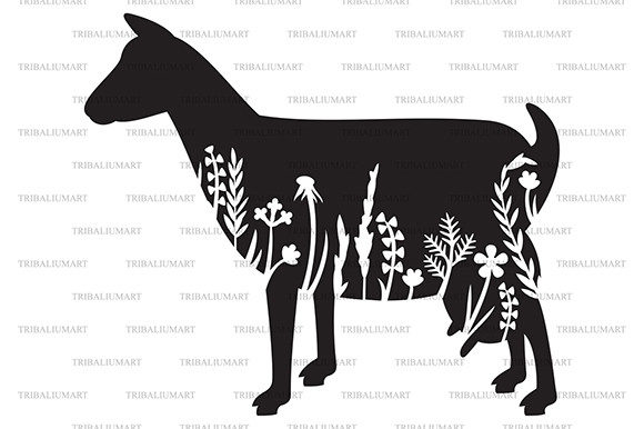 Floral Goat Graphics for Local Business Branding