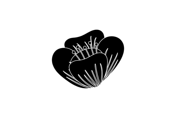 Floral Modern Pattern Silhouette - Graphics for Handmade Creations