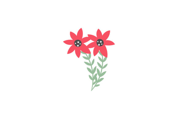 Floral Vector Flowers: A Versatile Graphic for Branding and Marketing