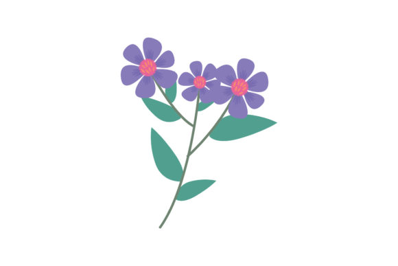 Floral with Boho Color Illustration 4 - A Versatile Graphic Design Asset