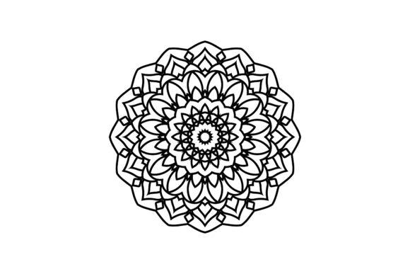 Mandala Floral Graphics & Illustrations Review