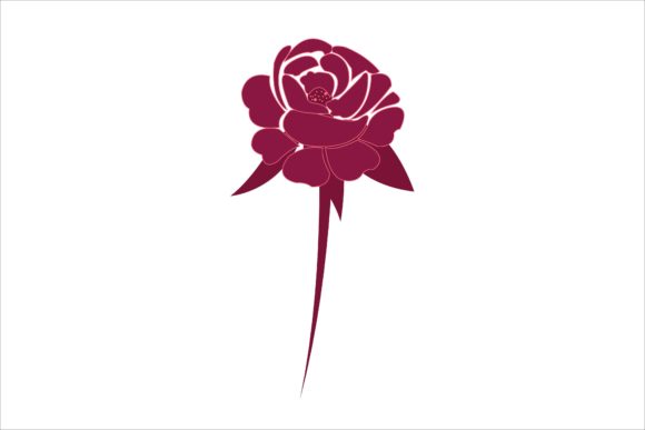 Purple Rose Illustration: Graphics for Designers