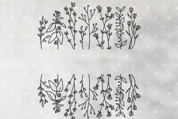 Wildflower Floral Monogram Review for Embroidery Projects